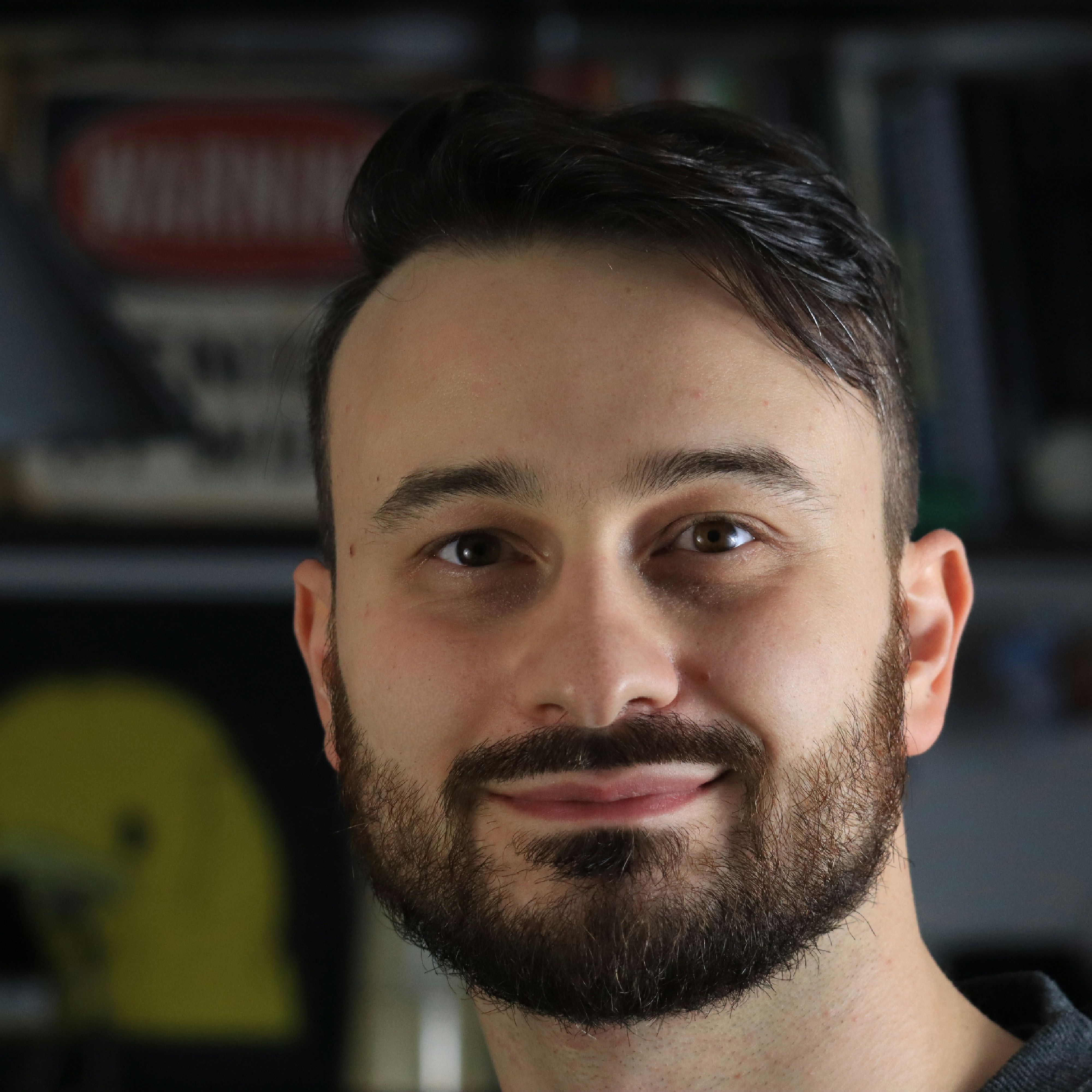 A photo of Mattias Cibien wearing sunglasses